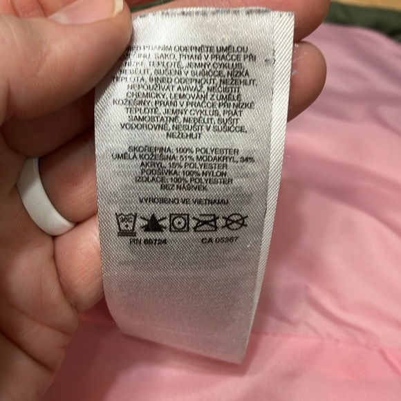 Girls Columbia puffer jacket size S (7/8) - Picture 10 of 12